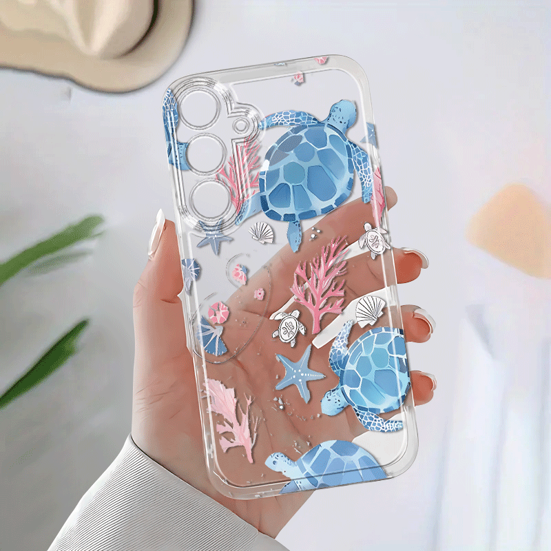 phone case coral turtle shell phone case 02 - Temu
