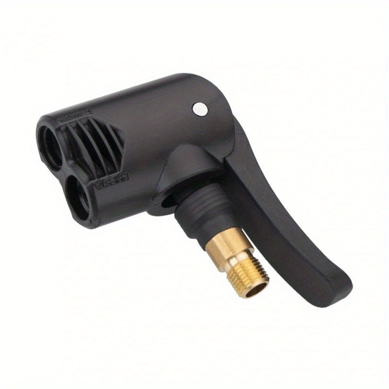 Image of Portable Nozzle Slang Adapter Brass Locking Tire Inflator Nozzle Adapter Air Compressor Attachments