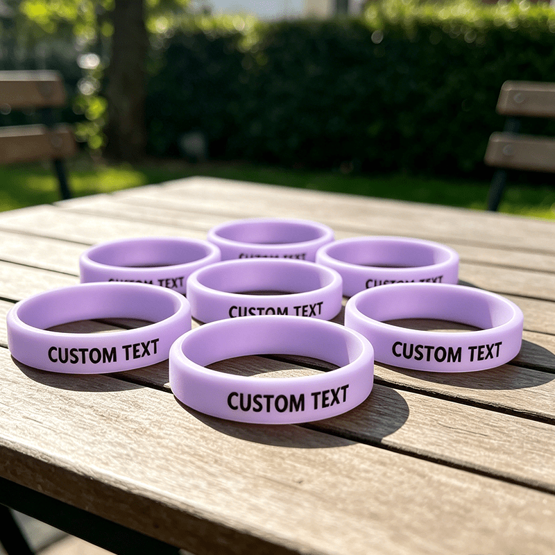 126pcs Pack Waterproof Silicone Wristbands for Events