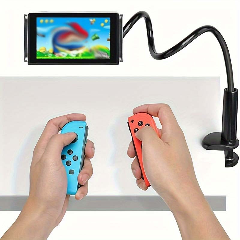 2pcs Bedside Phone Holder - Mobile Phone, Tablet Desktop Stand, Flexible Wrapped Arm, 360 Degree Adjustable Clamp, Phone Holder, Lazy Holder, Flexible Long Arm Clamp Mount, Convenient, Lightweight, Multiple Folding.