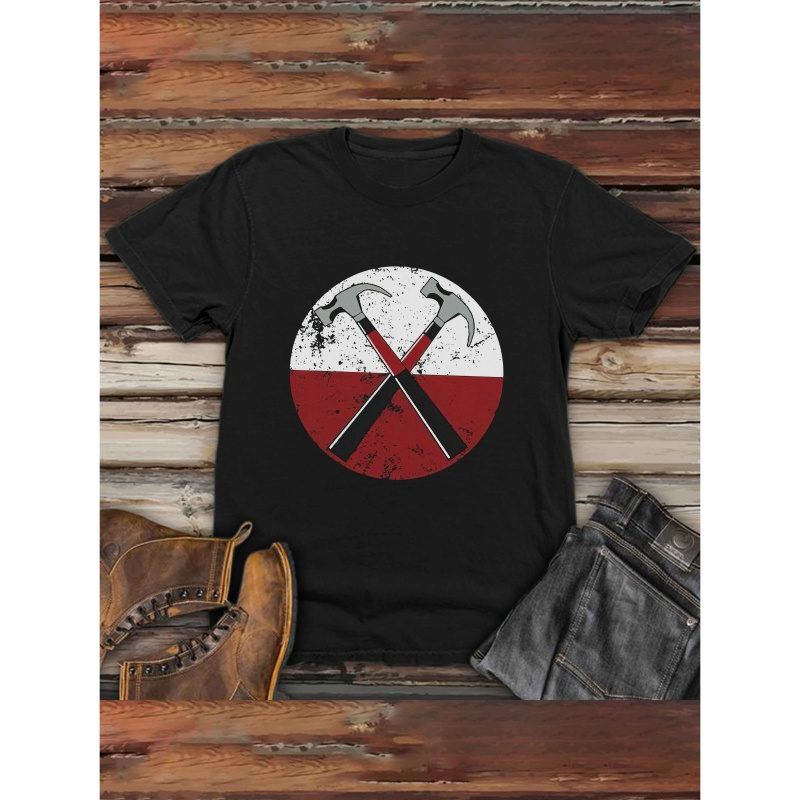 

Men's Short-sleeved T-shirts For Spring And Summer Featuring Printed Designs.