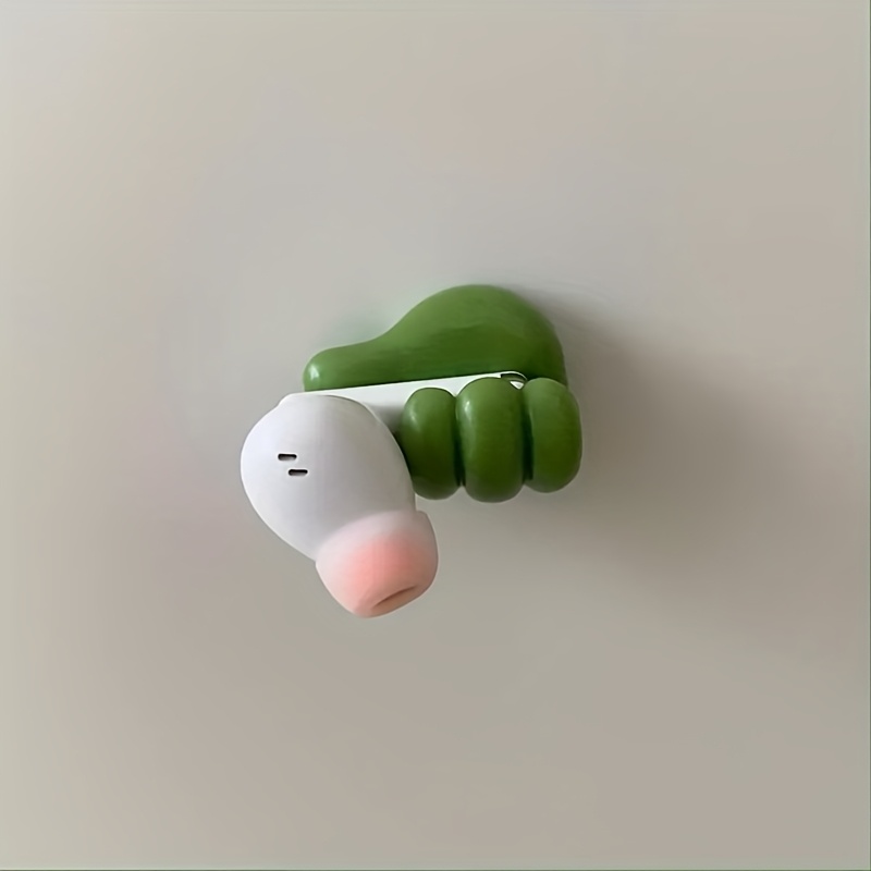 9pcs Random Color Thumb Shaped Cable Organizer Clips