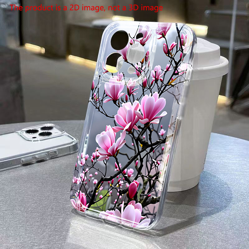 TEMU Phone Case - 2d Flat Stylish Pattern Phone Case Suitable For Iphone 18 17 15 16 14 11 12 13 Pro Xs Max Xr 7 8 Plus 16e 17 Air 17e Se2 Se3 12 13