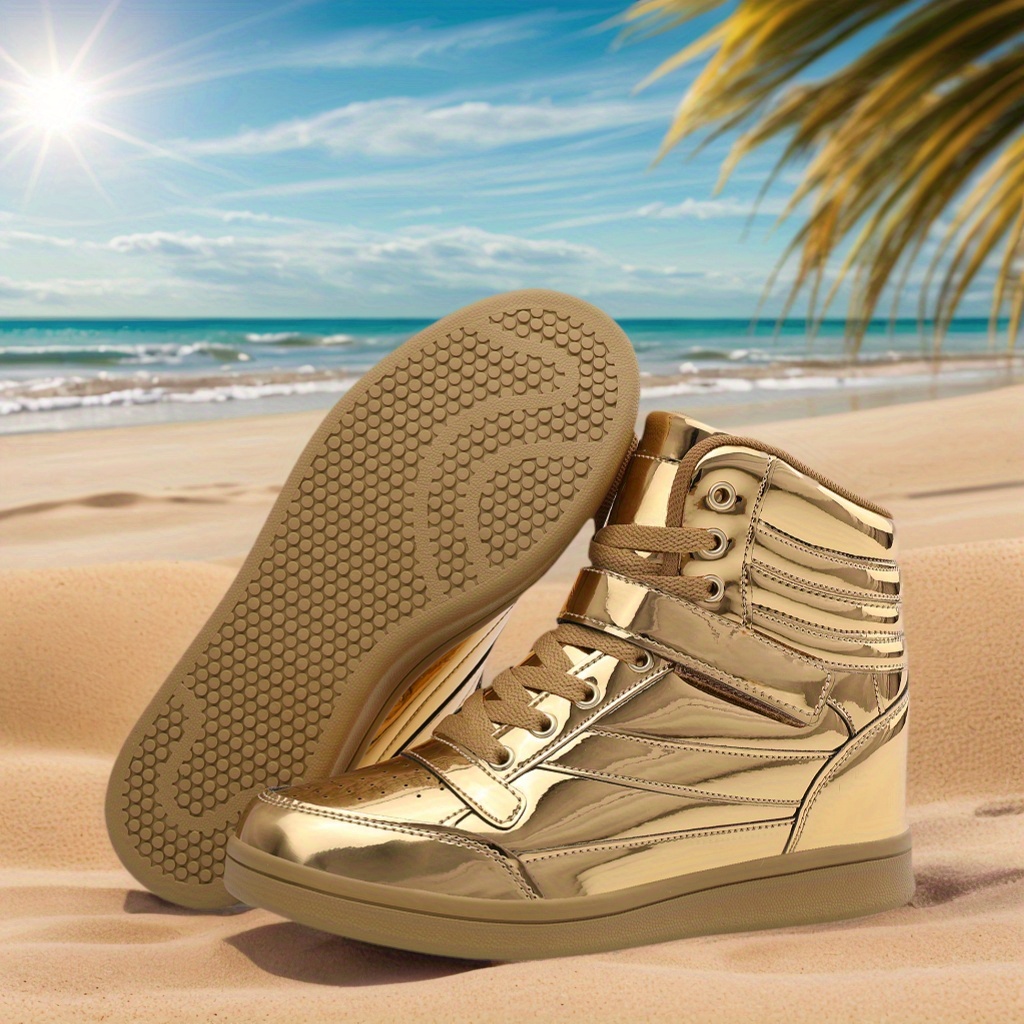 women's retro high top detachable insole ankle support sports