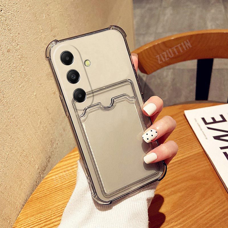 TEMU Phone Case: Elegant Card Holder Slot Phone Case For Compatible With Galaxy A15 A17 A37 A57 A13 A14 A16 4g 5g Advanced Portable Card Insertion