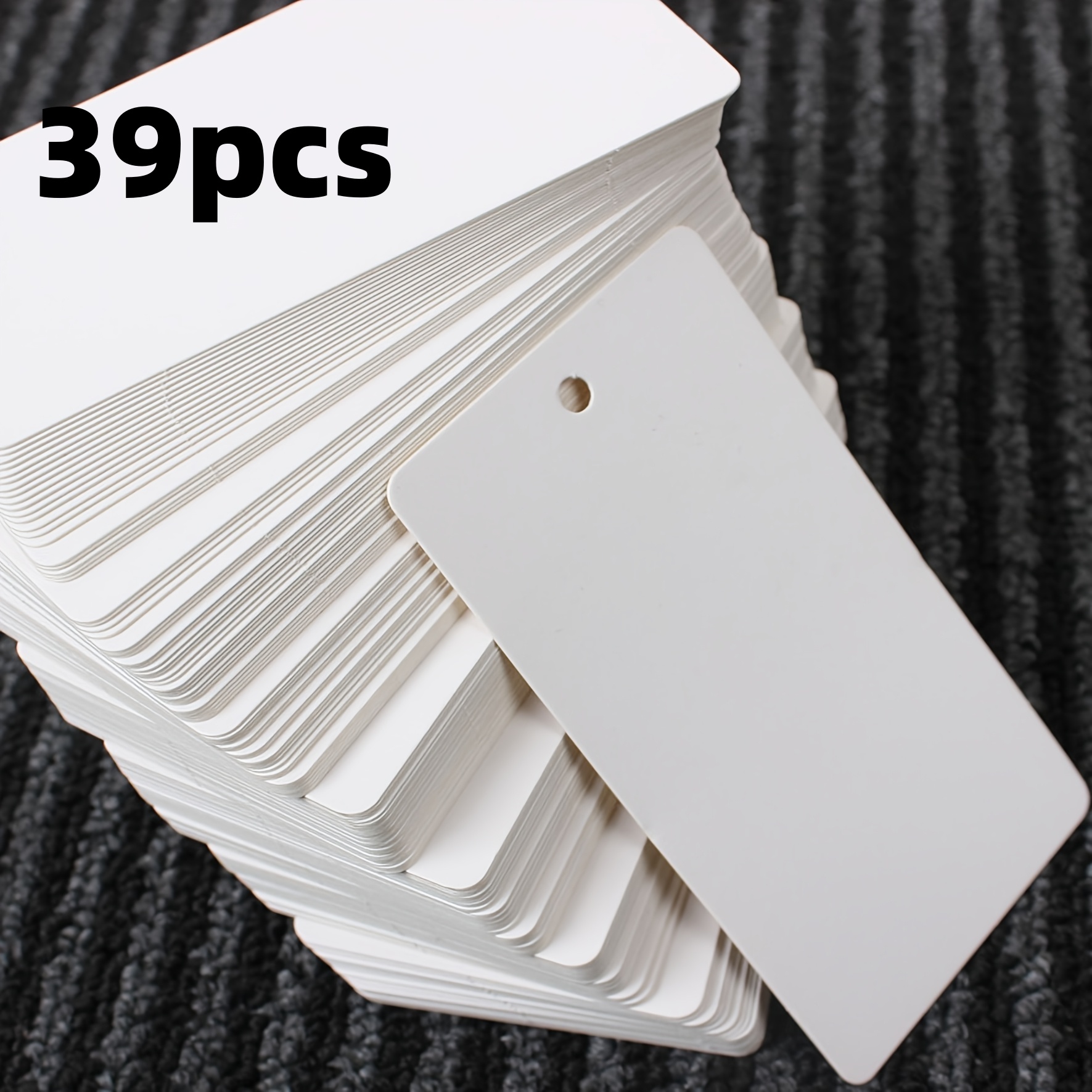 TEMU Wholesale Custom Clothing Tags Suitable For Logos/text/ - Personalized Durable Paper Labels With Multicolor Options, Ready-to-order Hang Tags &