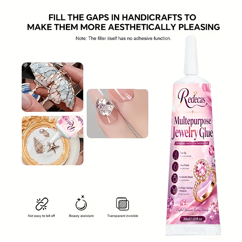 Jewelry Making Glue - Nail Art and Accessory Crafting Tool