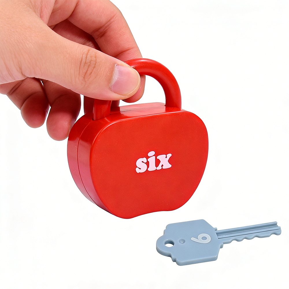 Matching Game Unlock, Key and Number Pattern Interactive Toy