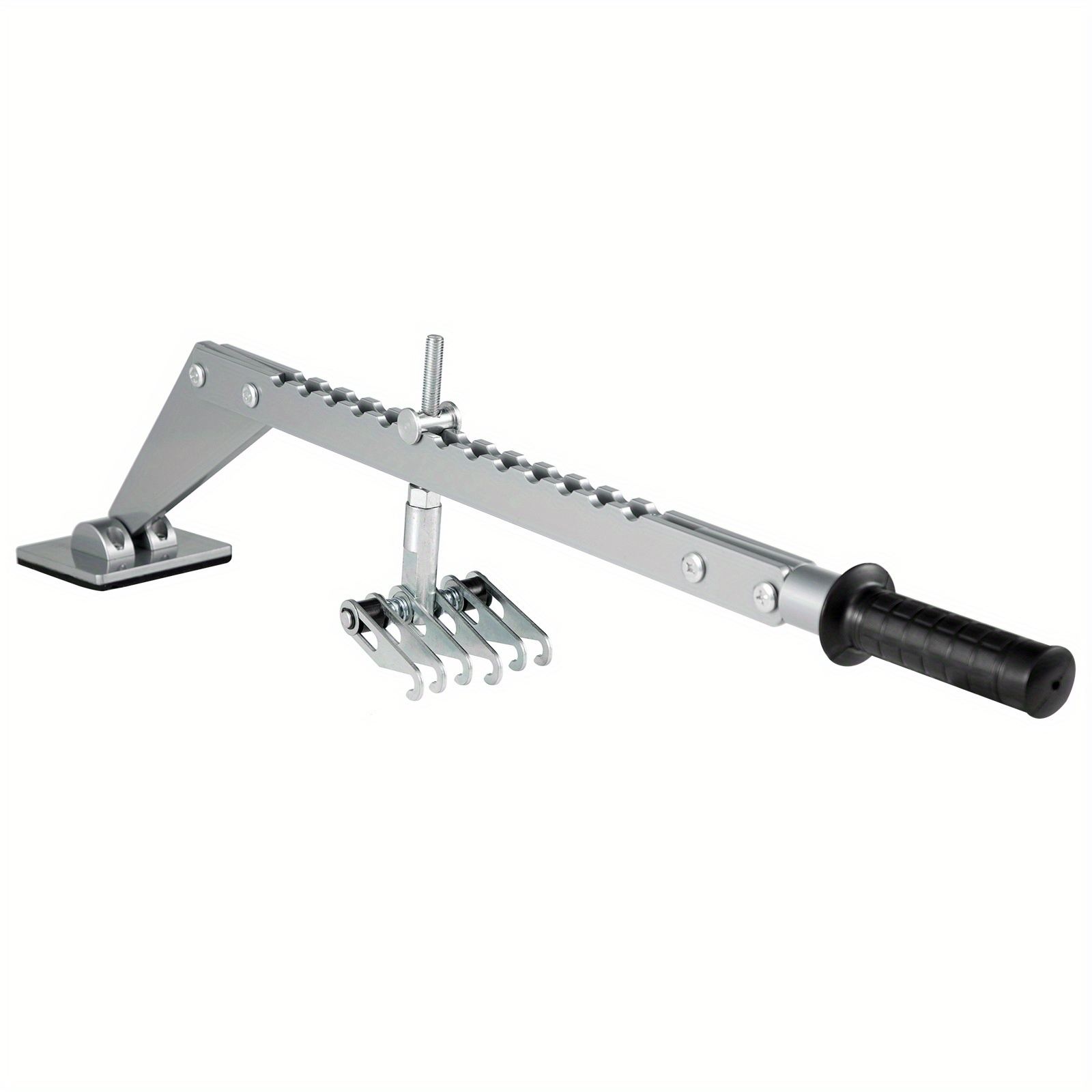 TEMU Happybuy Portable Aluminum Dent Puller With 6-claw Hook, Ergonomic Single Leg Lifter For Car Dent Repair, Durable Metal Construction, Paintless Dent Repair Tools