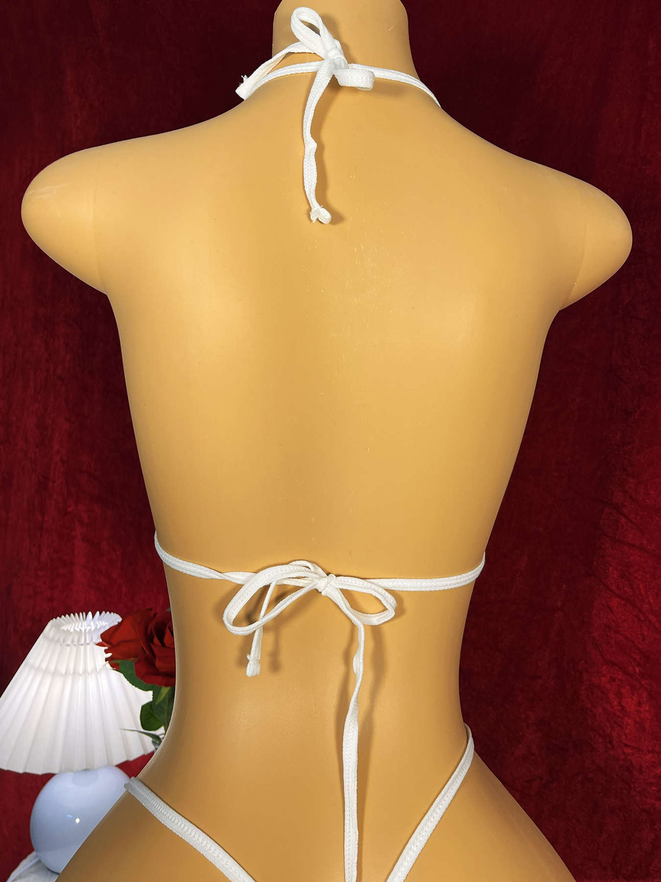 womens set 2pcs tiny string small bra g - Temu Mauritius