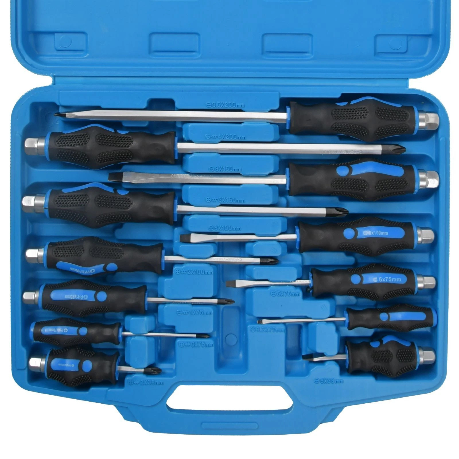 12pcs Screwdriver Set - Phillips And Flathead Screwdrivers, Tool Kit In Case