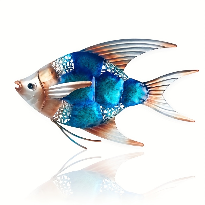 2d flat - 【2d flat】 2d flat - [2d flat]  . acryl fisch wandkunst für 2d-oberflächen, mit laserbedruckten fisch-wanddekorationen für den außenbereich,   für pool-dekoration und als weihnachtsgeschenk für eltern, familie und freunde,   für gärten, pools
