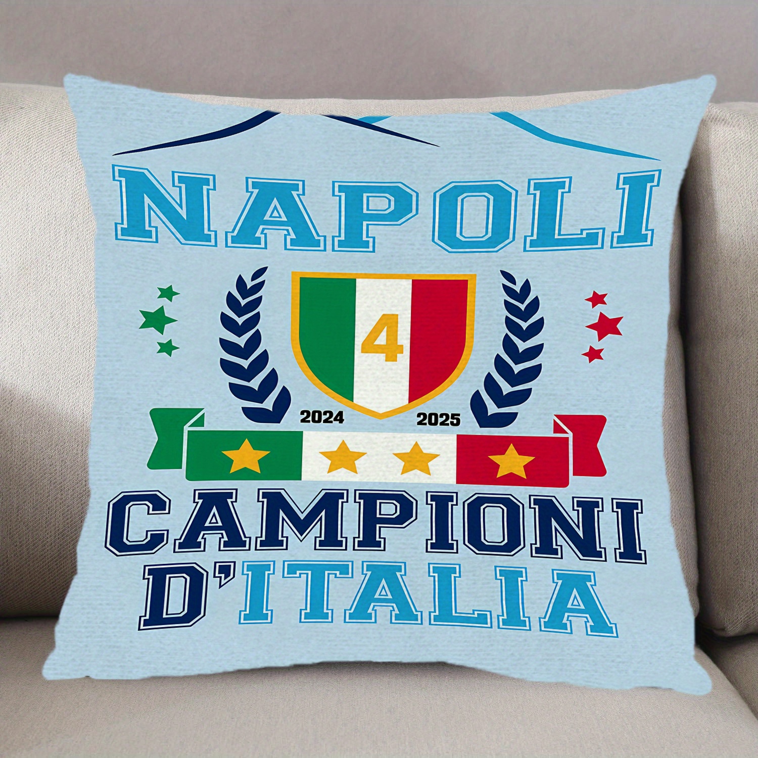 TEMU 1 pezzo Bella Decorativa Quadrata con Motivo 2024-2025, Stampa 45,72x45,72cm �� per da Letto, , Dormitorio, Ufficio, Decorazione Esterna per la