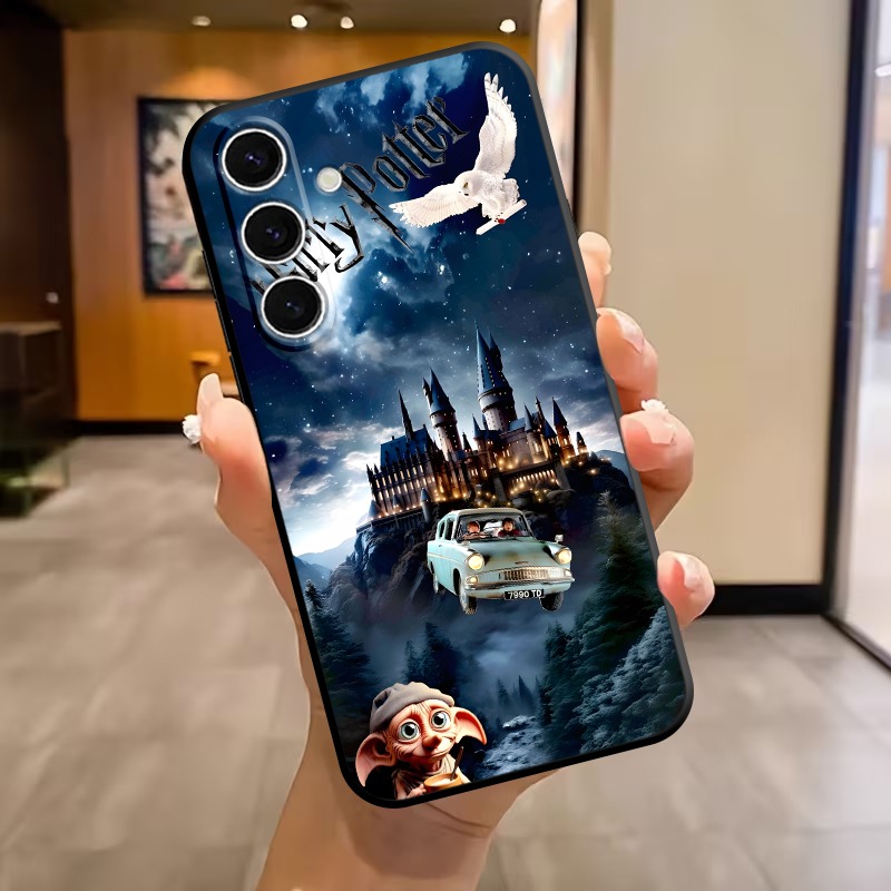 TEMU Phone Case - Harry Potter Theme Series Phone Case, Suitable For For Galaxy S26/s25/s24/s23/s22/s21 Fe/note 10/note 20