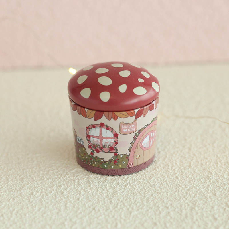 1pc Mini Metal Decorative Can Multifunctional Storage Box - Perfect For Jewelry And Party Gifts