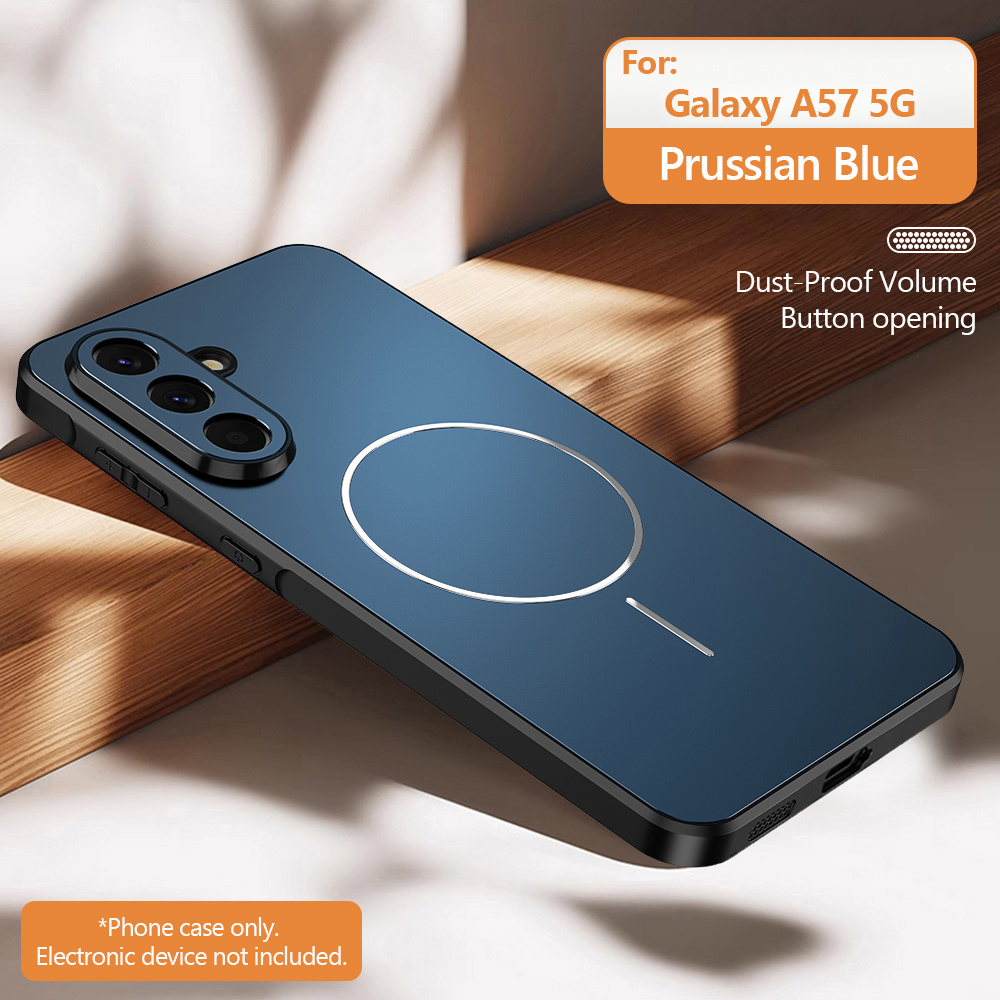 TEMU Phone Case: Matte Frosted Acrylic Case For Galaxy A37/a57, Protection Cover With Precision Cutouts, Comfortable Grip, Drop & Shockproof,