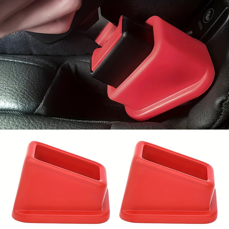 

2pcs Silicone Seat Holder Set, Car Booster, Easy-to-reach Safety For Most Cars - Interior Accessories