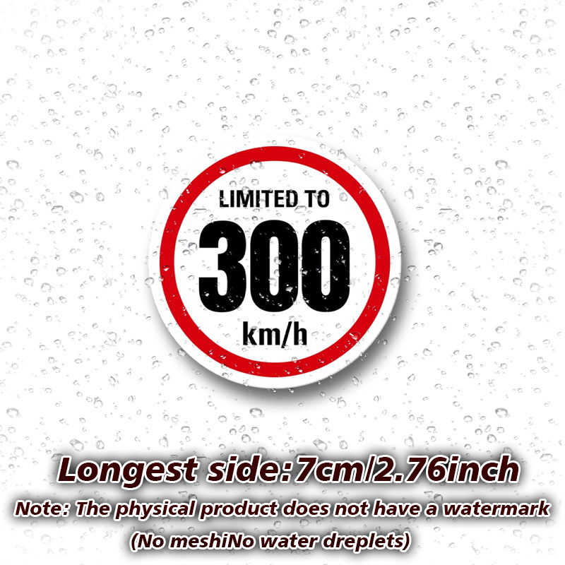 Image of 2pcs/sheet To /h – Funny Car Enthusiast Speed Sticker Vinyl Car Decals - For Car Bumpers, Windows, Laptops, Trucks, , Water Bottles - Durable And Versatile