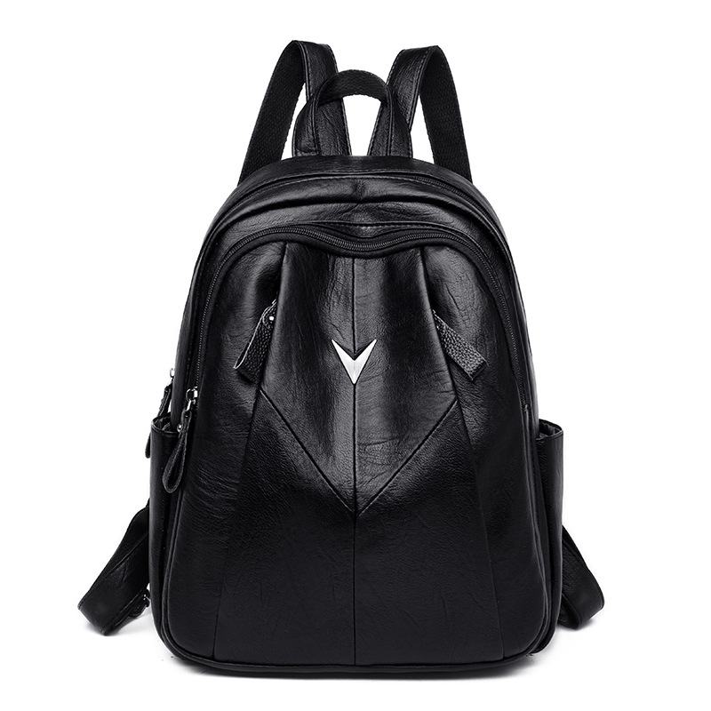 Image of Soft Backpack For Women, Casual , 2020 New Large Capacity Korean Version Versatile Trendy Backpack