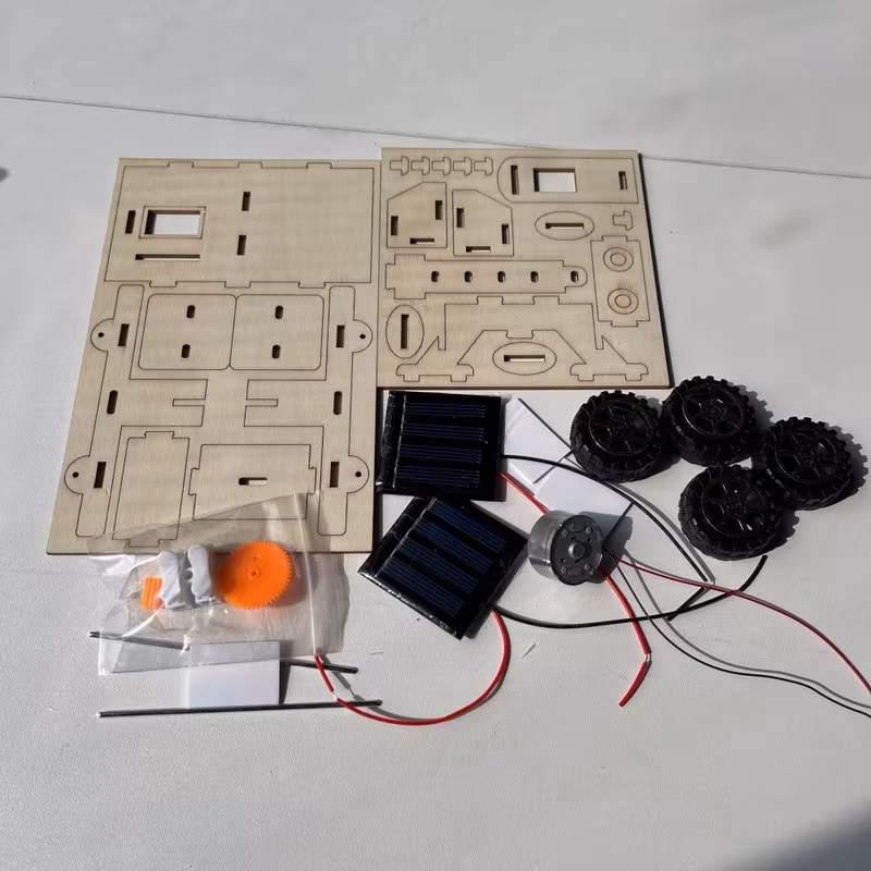 ערכות בנייה stem, רוברים סולאריים, פרויקטים מלאכת בנייה מדעית, פאזלים עץ תלת-ממדיים, מתנות יום הולדת, מתנות חג המולד לגילאי 14 ומעלה פרטי מוצר 2
