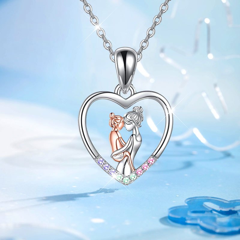 TEMU Collar y de e Hija , Joyería Versátil y para Fiestas - Regalo Ideal para Navidad o