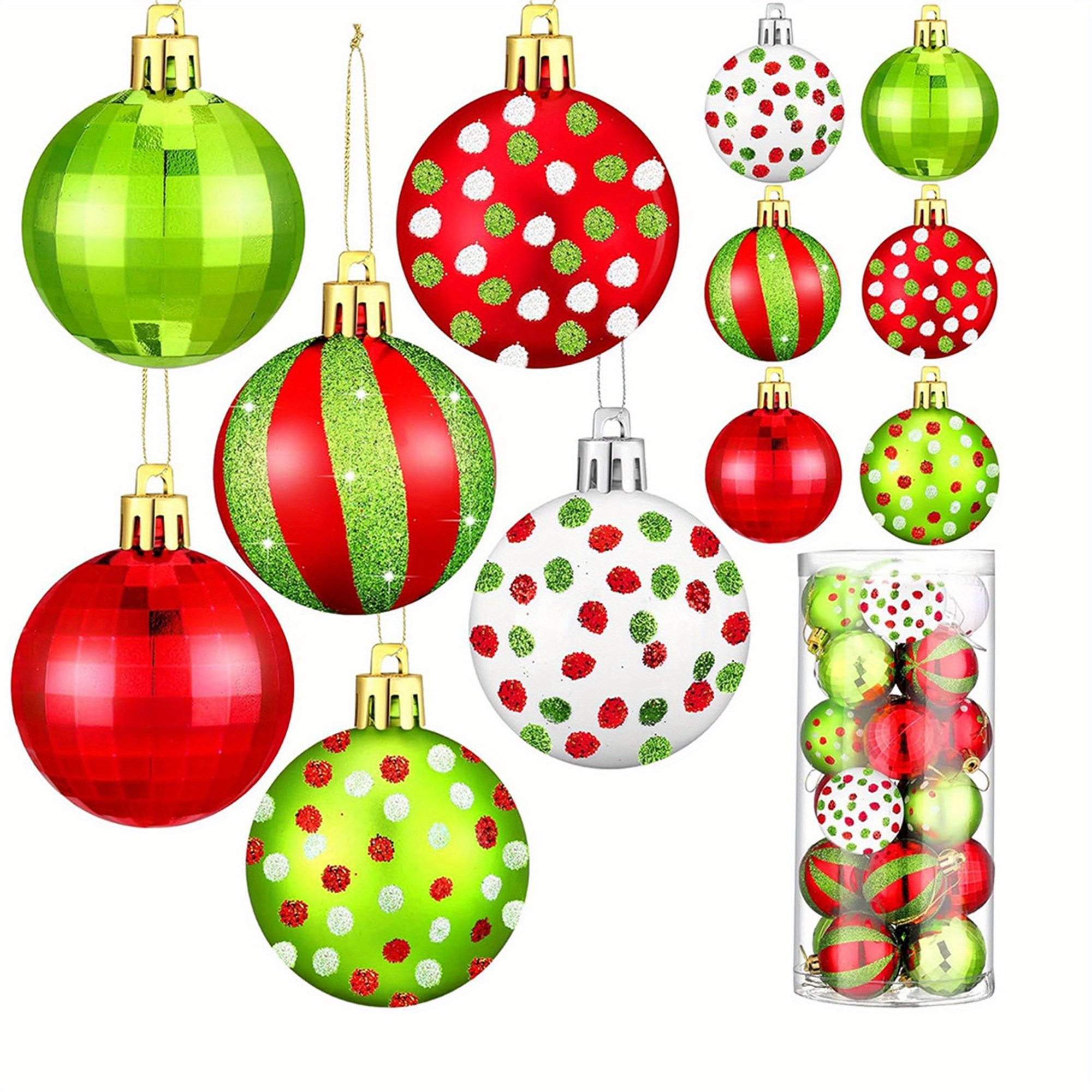 

12pcs Christmas Ornament Set - For Decoration, & Decor