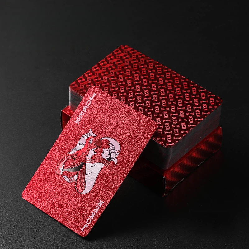 54 Standard Playing Cards | Made Of Paper Material, Surface Is Coated With A High-quality Matte, Making It Sturdy And Durable | Suitable Games, Magic Shows, And Prank | Essential Props Halloween