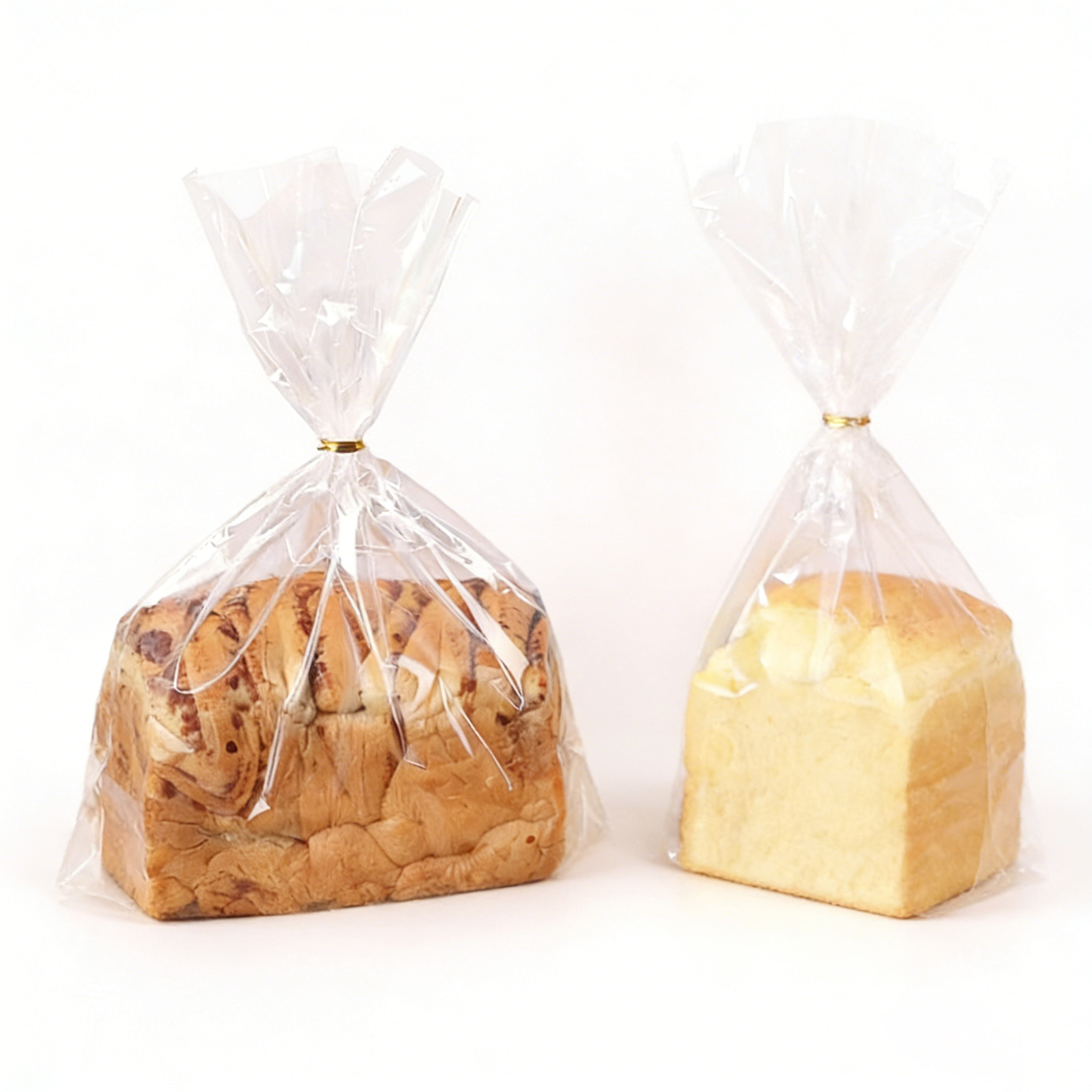 TEMU Sacs à pain/attaches torsadées, 50/100 paquets, sacs de conservation en plastique réutilisables en 3 tailles, adaptés pour un /cadeaux