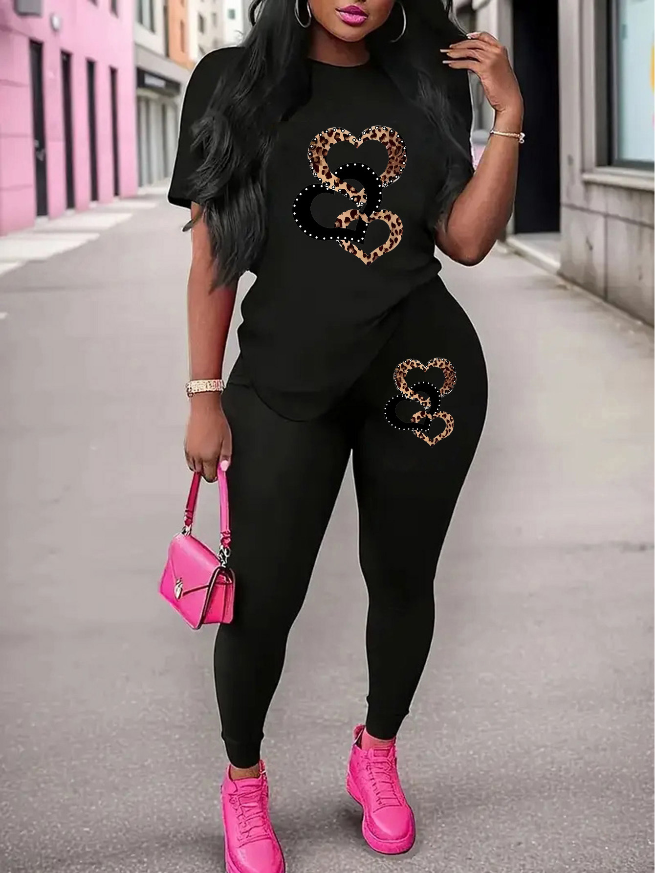 conjunto ropa deportiva piezas mujer estilizado Temu Spain