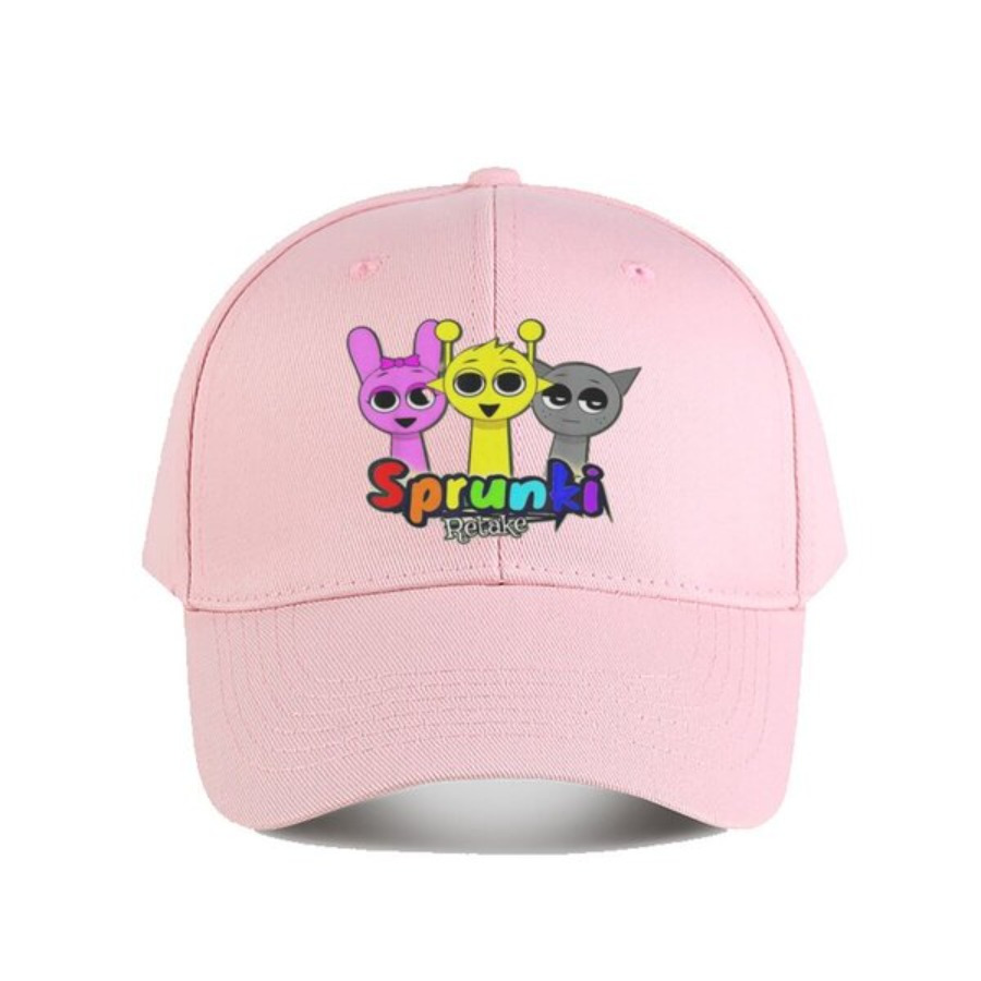 

Amazing Sprunki Baseball Cap, A Trendy Streetwear Item For Fun Games For Men And Women, .