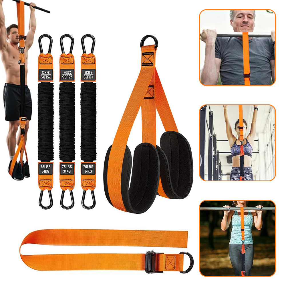 Portable Pull Up Assist Band Compact Durable Elastic For Bodyweight Train
