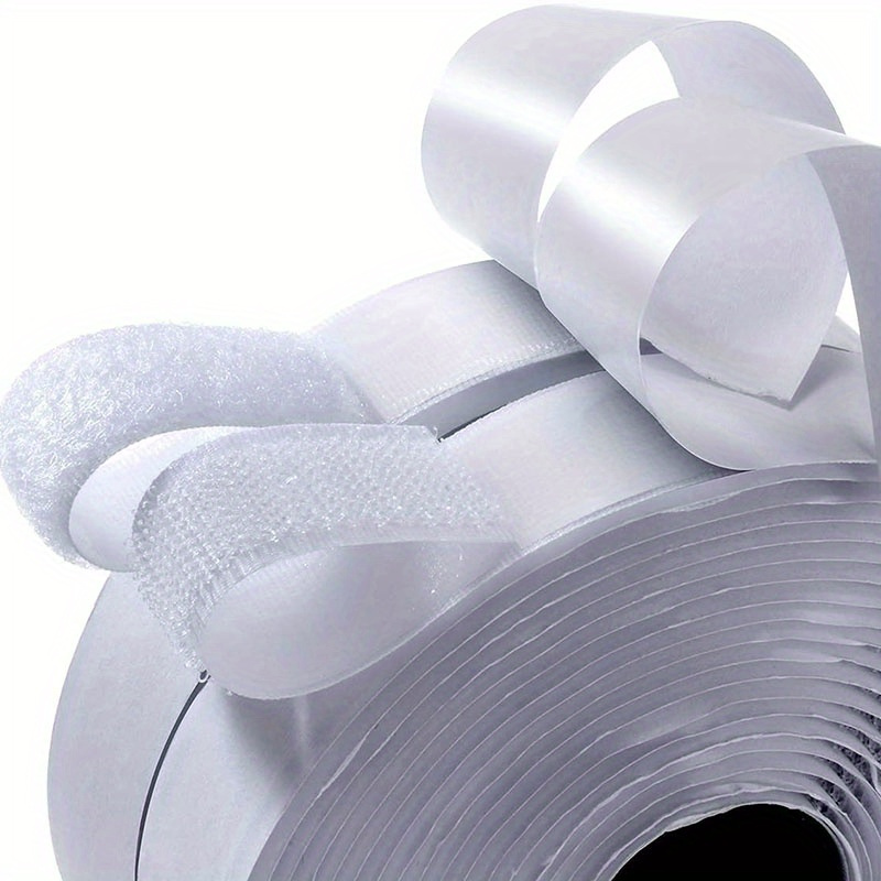 157.5in/ 78.7in/roll Self-adhesive Tape Fastener, Ideal For Home Use