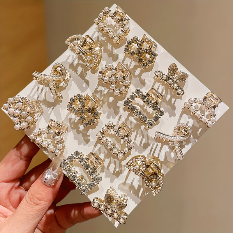 30 Styles Beautifully Crafted Mini Hair Clips Set