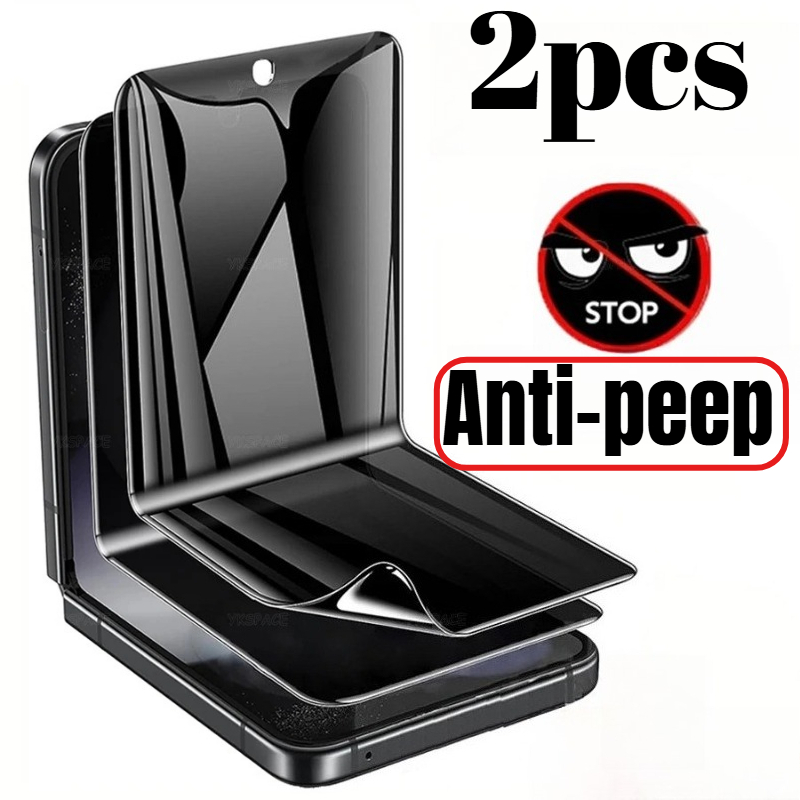 TEMU 2pcs, Anti-peep Hydrogel Screen Protector, Hd Hydrogel Material, Full Screen Protection For Oppo , Phone Screen Protector For Oppo Find N3/n2