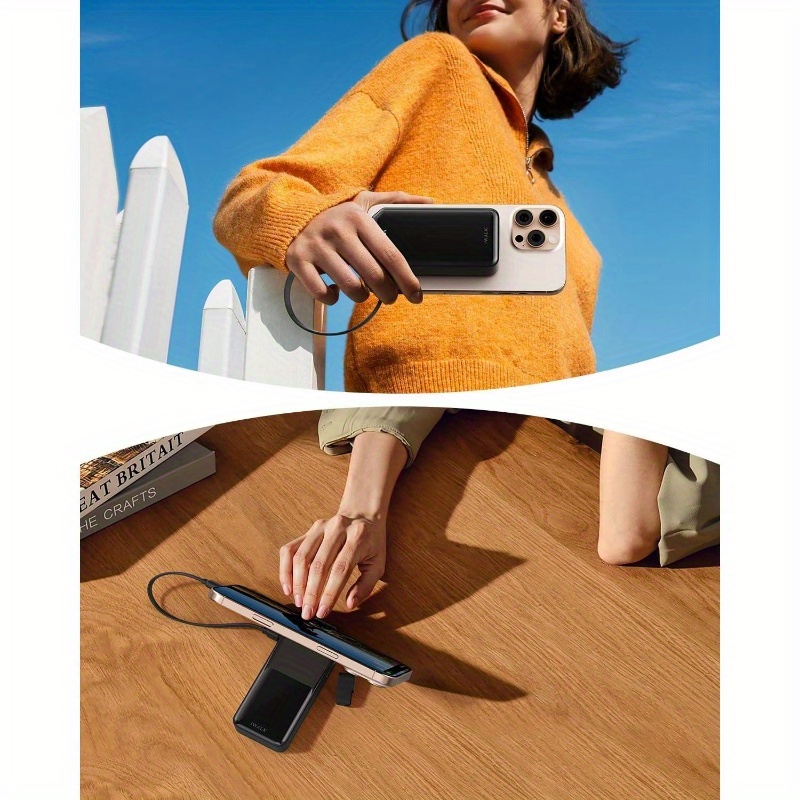 portable, ultra small 10, 000mah 30w pd power bank, usb c   fast charging battery pack with stand, travel essential phone powerbank 1615 pro, s25s24 series, portable charger,   charging, lightweight power bank, sleek power bank, reliable charging,   charging, usbc power bank, multidevice charger, mobile  , tech travelers, with led display,   in multiple colors, perfect as gifts for  , portable charger power bank, power bank fast charge Product details 6