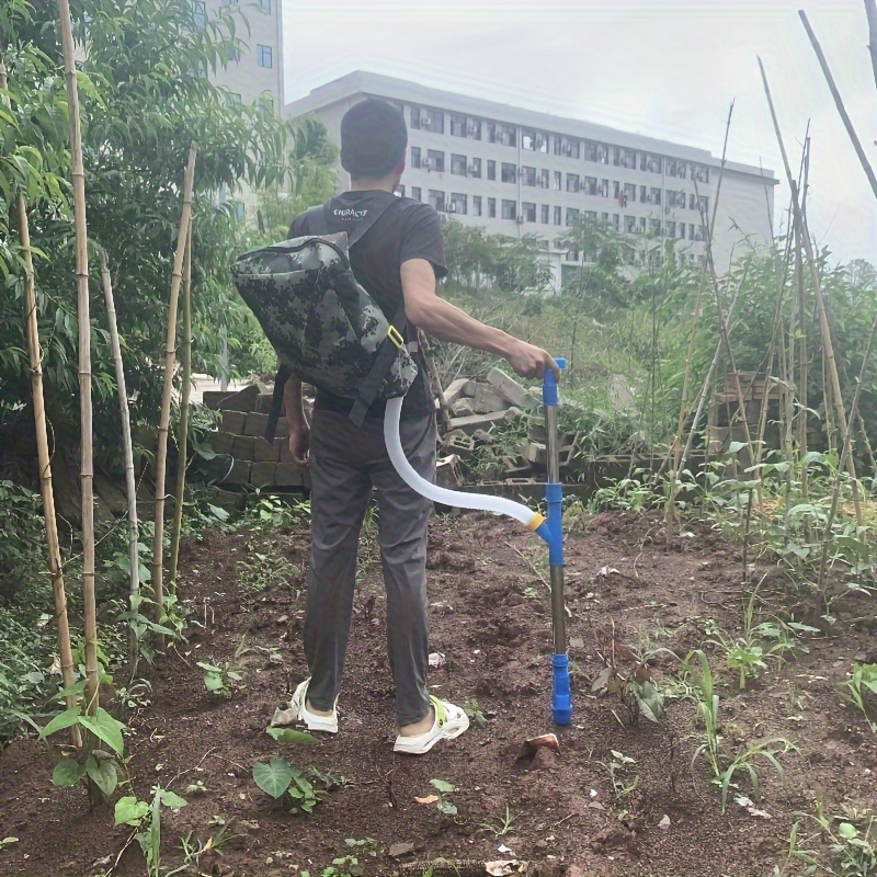 1 ensemble de distributeur dengrais avec poignée pour jardin, dispositif de topdressage pour , distributeur dengrais, machine à engrais et pointeur dengrais Détails du produit 8
