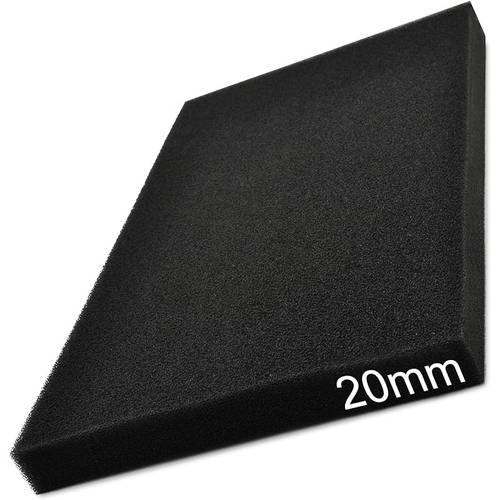universal air filter foam cutting plate 210mm car motorcycle moped lawn mower trimmer vacuum window entry ventilation 10mm