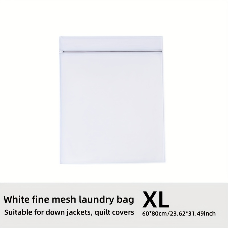 TEMU Extra-large And Super-large Mesh Laundry Bags- With Security Zipper Lock Suitable For Delicate Garments, Blankets, Curtains, Toys-