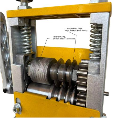 roller type wire for peelable
