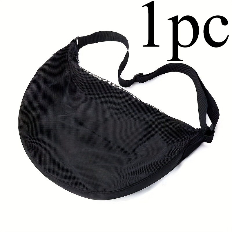 TEMU 1pc Ball-specific Bag Basketball Storage Thickened Basketball Bag Crossbody Football Storage, Basketball Bag Large Capacity Single Shoulder