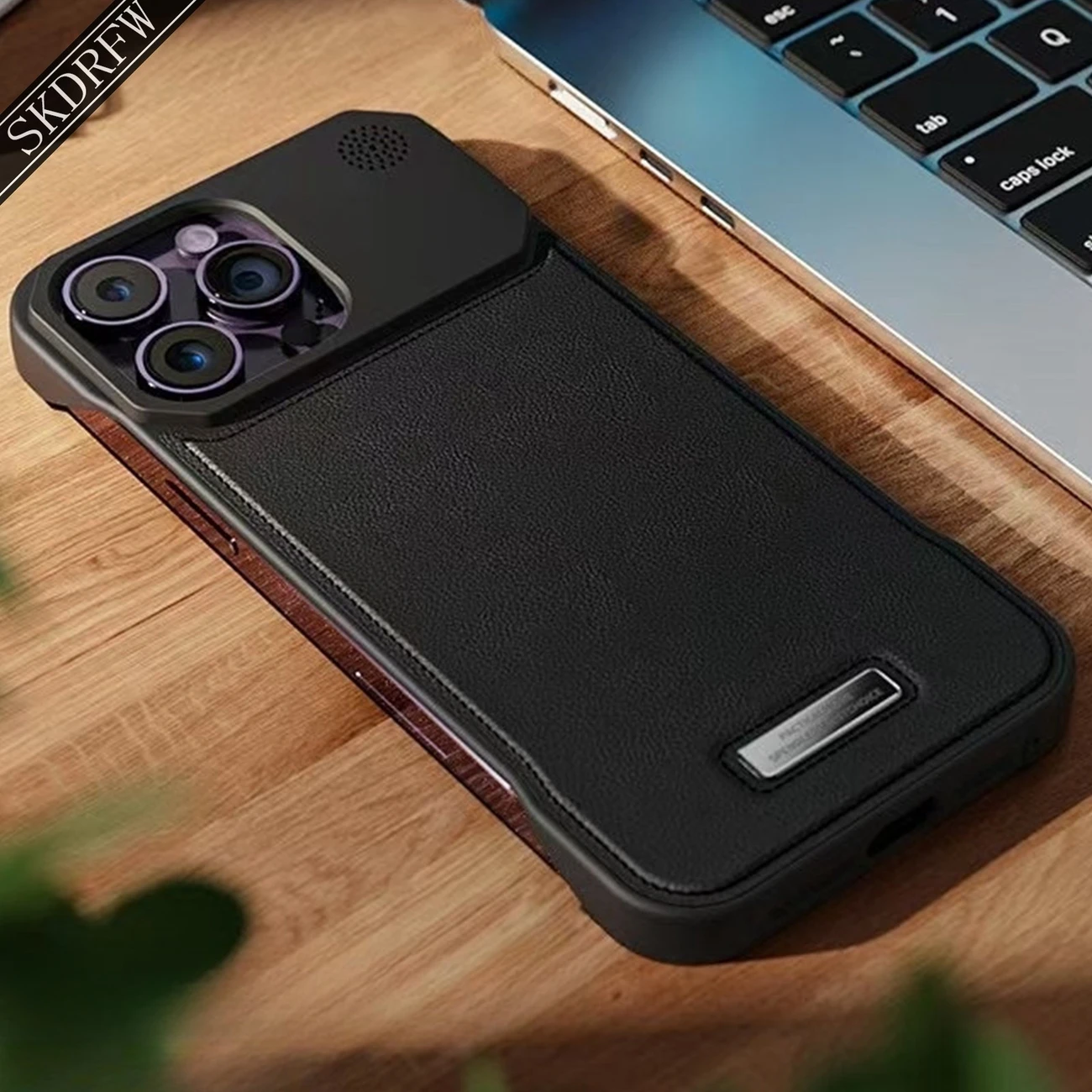 غطاء هاتف محمول عالي الجودة بدون حدود مع حلقة مغناطيسية مخفية ونمط جلد سادة للعلاج بالروائح، مناسب لـ iphone 16 16pro 16plus 16 15 15plus 15pro 15 14 14plus 14pro 14 13 13pro 13mini 13 12 12pro 12mini 12 11 11 /ملمس جلدي صناعي أشبه بالبيج الفاتح / قطع ميكانيكية / تصميم بدون حدود يعيد الشعور الحقيقي بالآلة / يدعم الشحن اللاسلكي التفاصيل 4