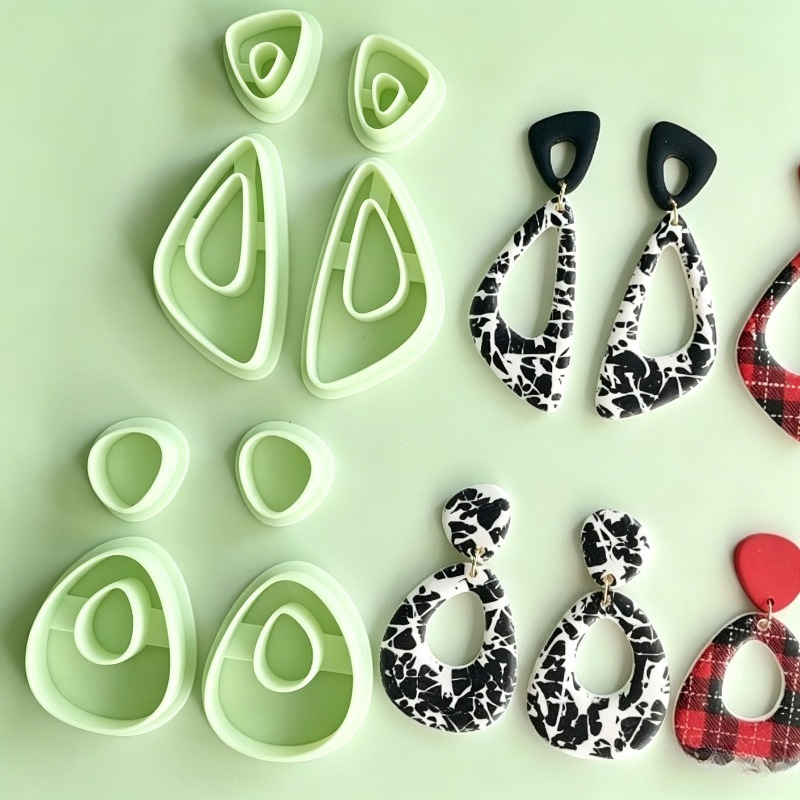 TEMU 8 moldes de arcilla exquisitamente diseñados, adecuados para diversas ocasiones y todo tipo de moldes de arcilla para fiestas, artesanía de