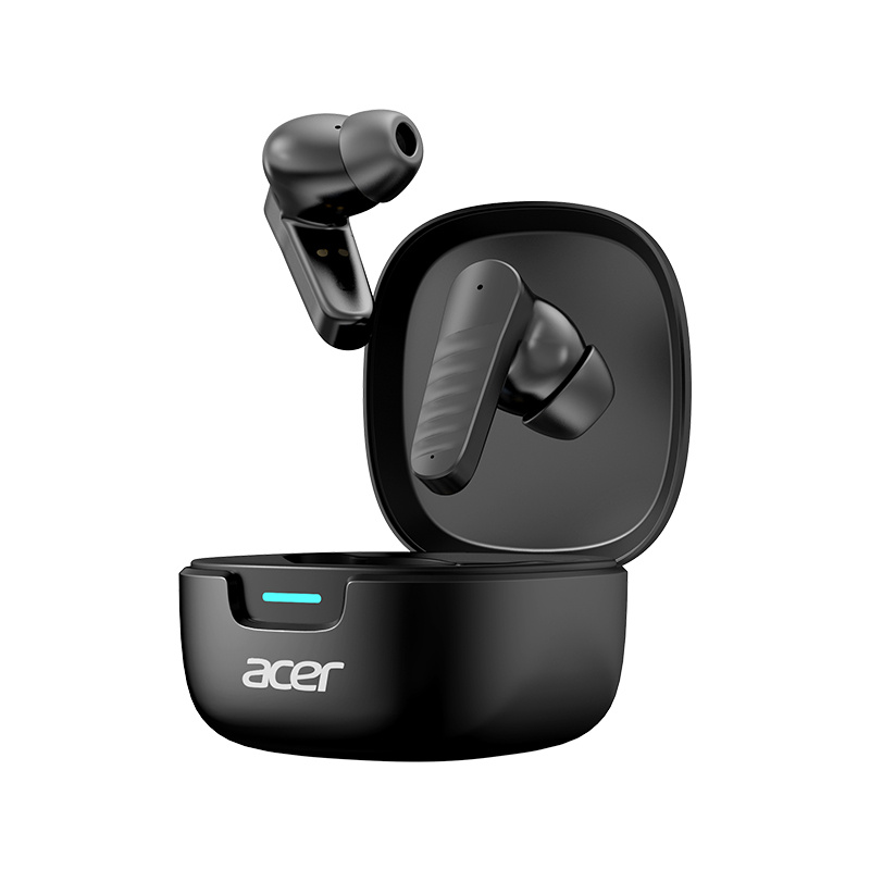 Acer With Heavy Stereo + Call Noise Cancellation, Ultra-long , In-ear Sports Running Earphones, Low Latency Gaming Mode, Hifi Sound, Lightweight Touch , Stylish Design, Pain-free Long Wear