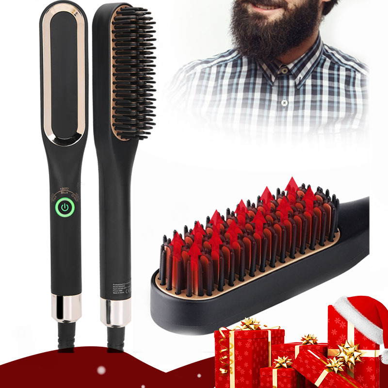 

1pc Straightening - Comb , - Men' S Straightener Christmas For Husband