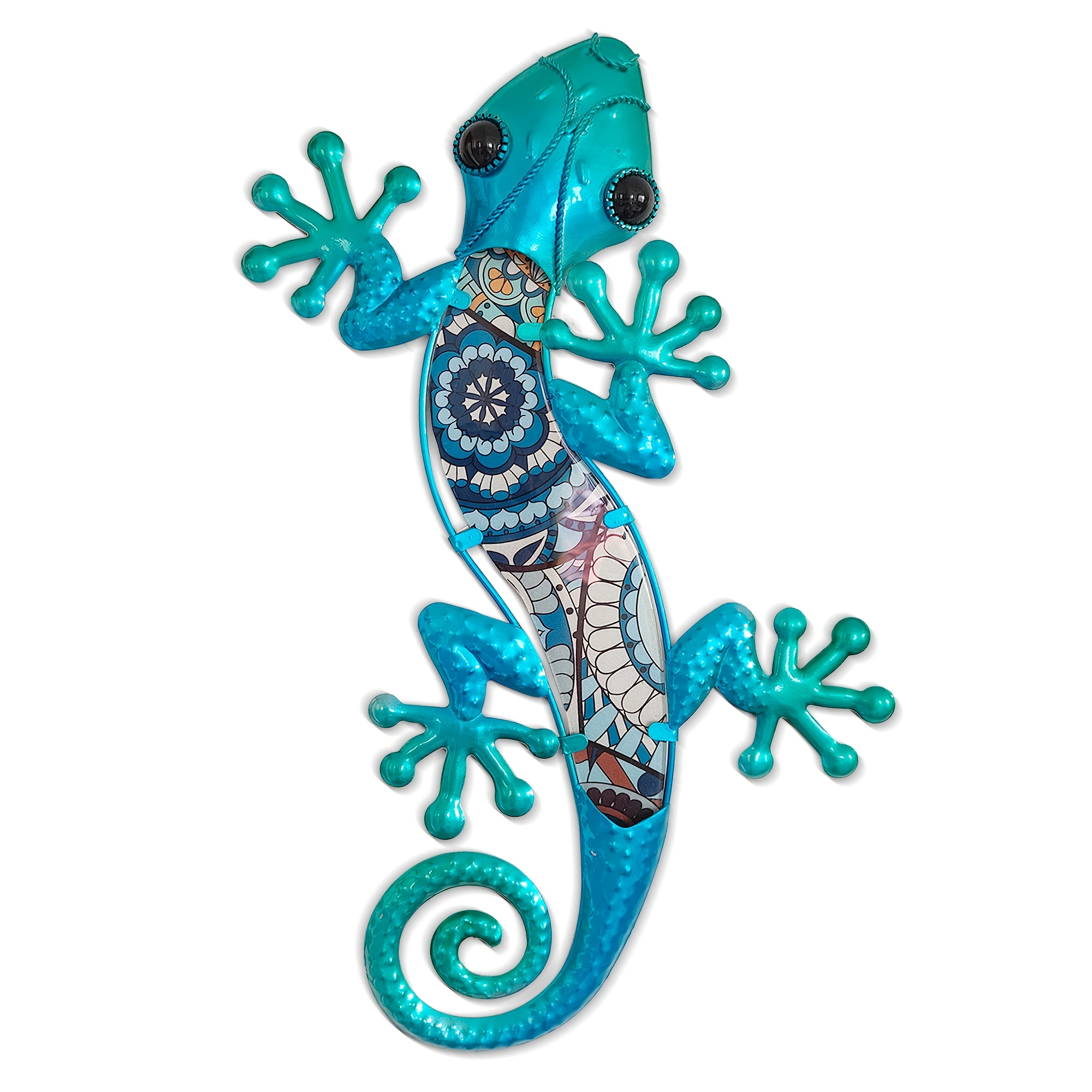 TEMU 2d Flat, 1 Acrylic Lizard Wall Decor, Outdoor Wall Art, Easy-to-hang Home Decoration, Housewarming Gift For Mom, For Garden, Fence, Porch, Foyer