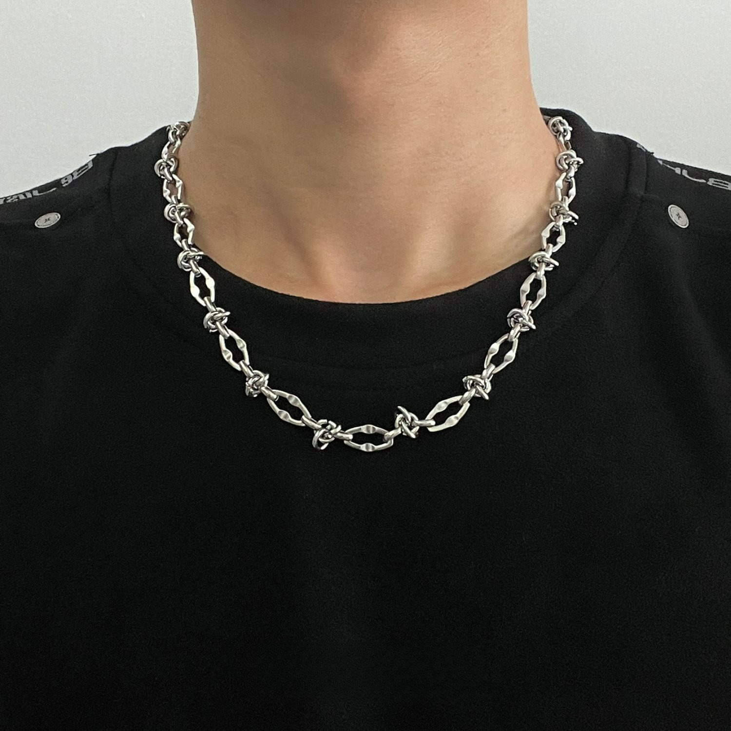Basic Non-Fading Stainless Steel Necklace for Daily Wear