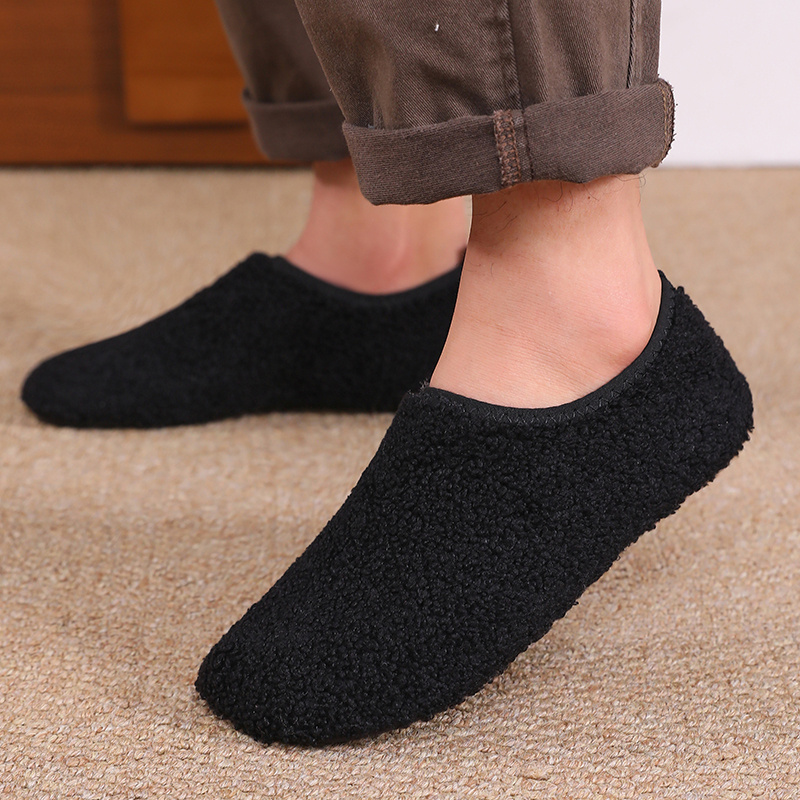TEMU Men's Loafers And Shoes With A Warm, Enclosed Toe, Bedroom Slippers, Non-slip Soft-soled Comfortable House Shoes, In 5 Colors Suitable For Men,