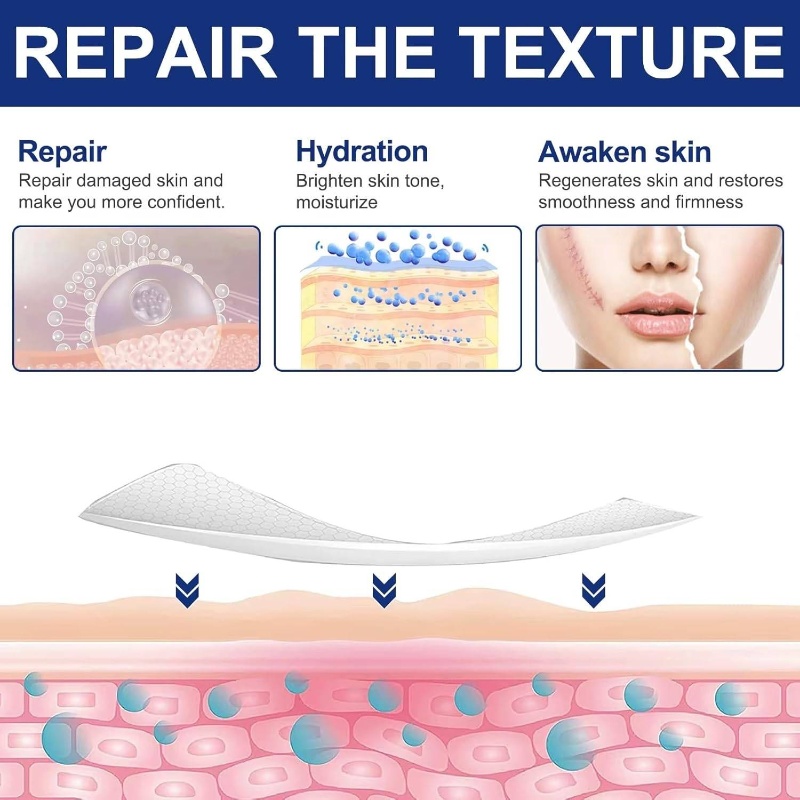 Transparent Patch Tape Reusable, Waterproof, Breathable Strips Lightens and Removes Scratches Old and New Scars 2, 5cm*150cm