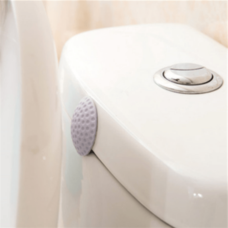1pc anti collision door stop pad thickened rubber material wall mounted silent stylish ideal for wall details 1