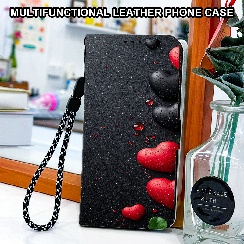TEMU Phone Case: Wallet Phone Case Magnetic Flip Cover Compatible With Iphone 17/17 Pro/17 Pro Max/17 Air/16/16 Pro/16 Plus/16 Pro Max/16e/ Plus/15